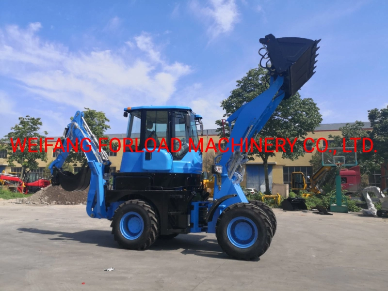 Mini Skid Steer Wheel Loader, Telescopic Wheel Loader and Wz28-20 Backhoe Mini Loader with Cummins Euro5 Engine for Sale