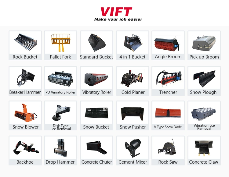 Vift Brand China Skid Steer Loader