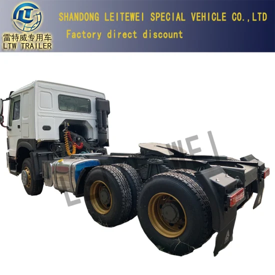 中古 6X4 トラック Sinotruk HOWO 375HP 380HP 420HP Rhd LHD 中古タクター トラック販売